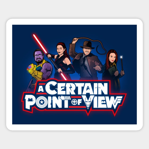 A Certain Point of View Character Magnet by Jake Berlin